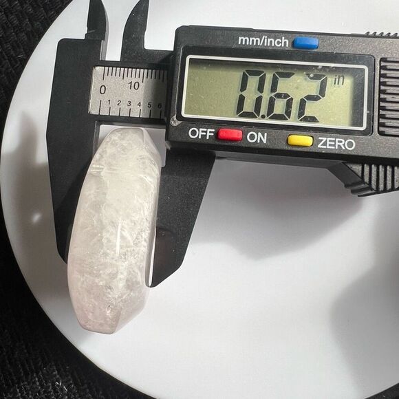 Flower Agate Heart Carving (#9)‎ - Picture 8 of 11